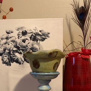 Etta B Pottery Polka Dot Dip Bowl